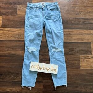 Paige Distressed Verdugo Ankle Crops NWOT